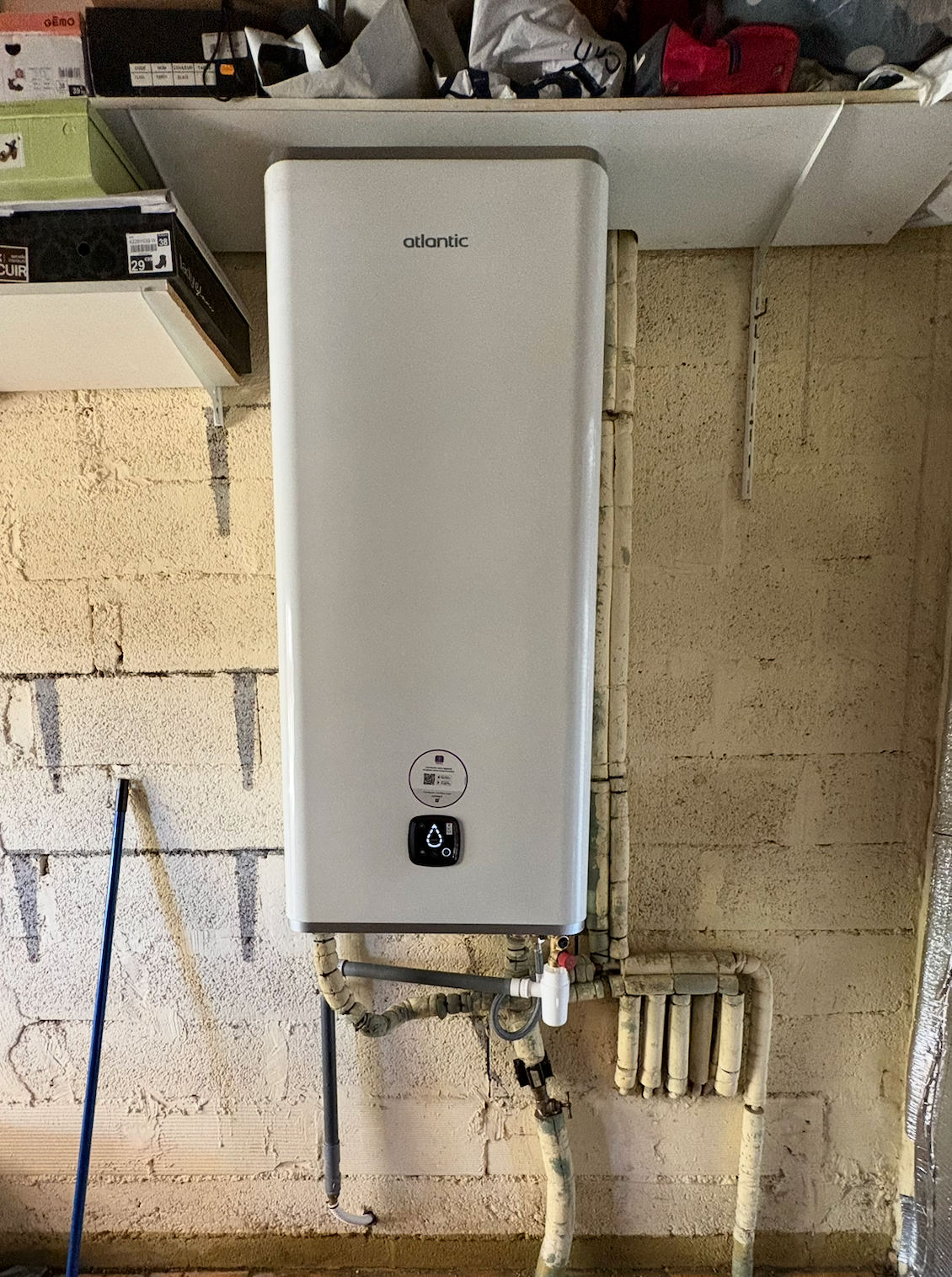 Avant - Rénovation chauffe-eau