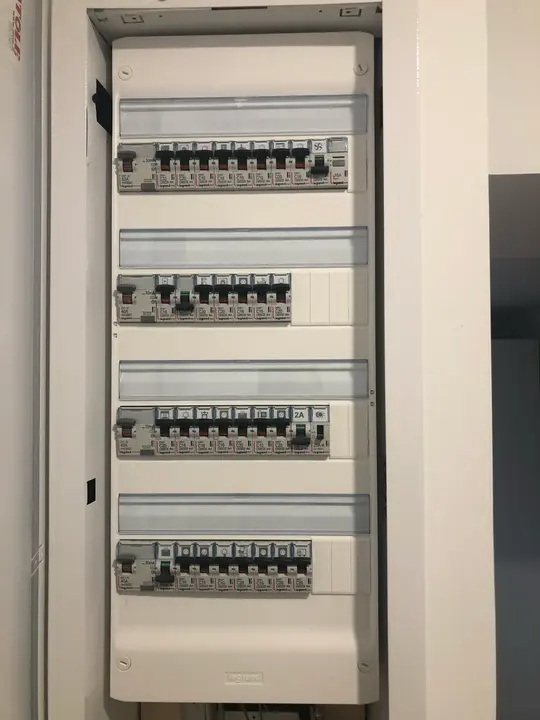 Tableau électrique neuf aux normes